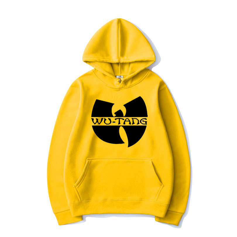 Printed hoodie with hood and long sleeves streetwear