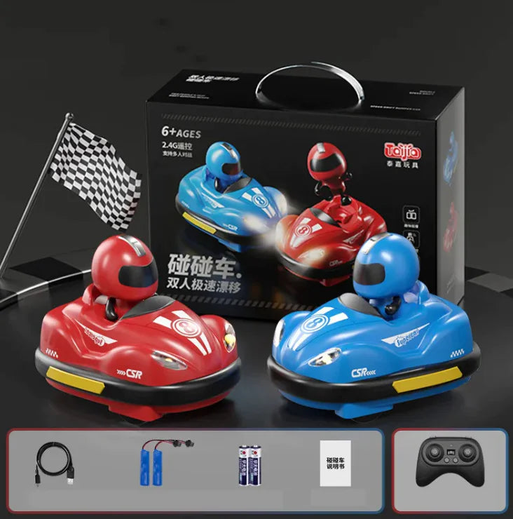 Remote Control Bumper Kids Car Cart Kart Parent-child Interaction