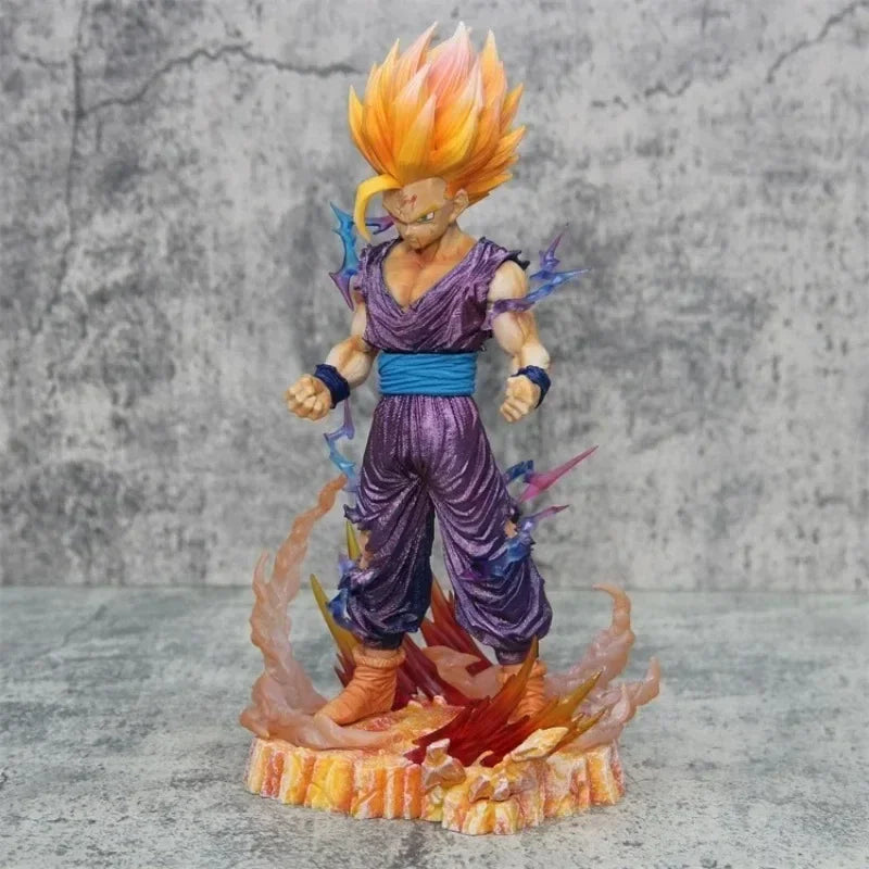 Figurine Son Gohan Dragon Ball Z Figurines Figurine Modèle Super Saiyan Son Gohan Figurine d'action Anime Dragon Ball Z Collection