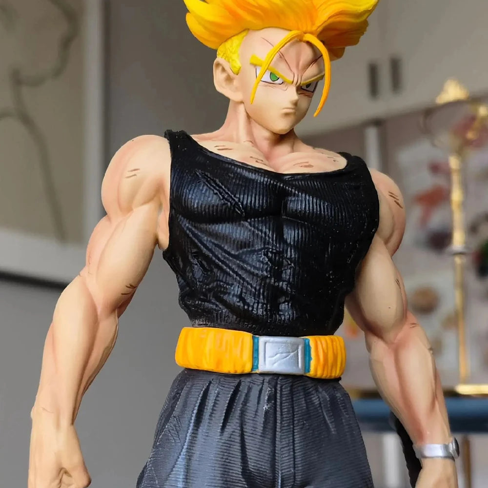 21cm Anime Dragon Ball Z Trunks Super Saiyan Future Trunks PVC Action Figure Statue Collection Model Toys