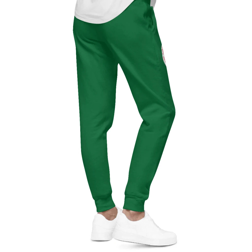 Survêtement pour hommes Algérie Pantalon drapeau avec poches Jogging Football Sports