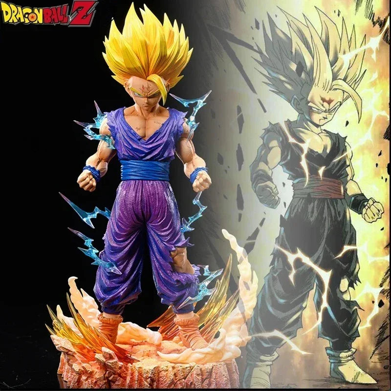 Figurine Son Gohan Dragon Ball Z Figurines Figurine Modèle Super Saiyan Son Gohan Figurine d'action Anime Dragon Ball Z Collection