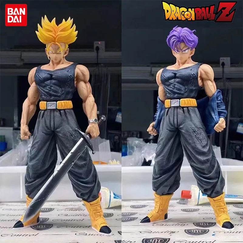 21cm Anime Dragon Ball Z Trunks Super Saiyan Future Trunks PVC Action Figure Statue Collection Model Toys