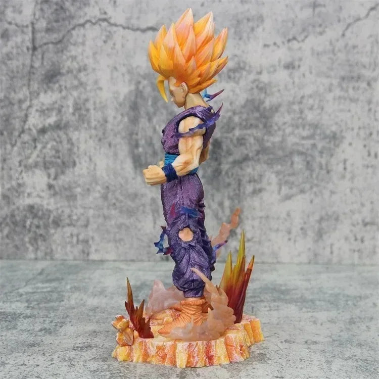 Figurine Son Gohan Dragon Ball Z Figurines Figurine Modèle Super Saiyan Son Gohan Figurine d'action Anime Dragon Ball Z Collection