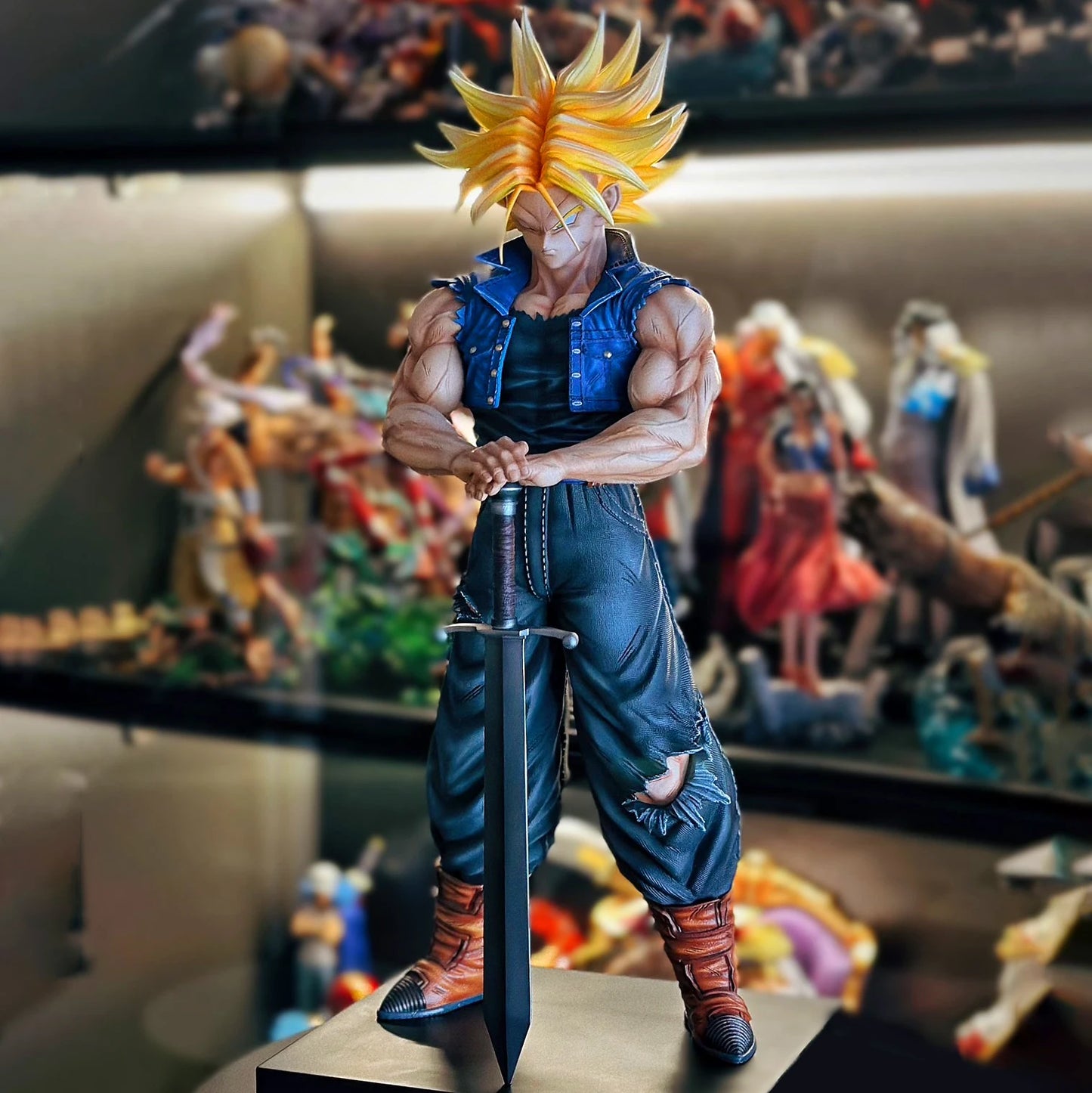 25cm Dragon Ball Z Future Trunks Figure PVC Action Figure Collectible Model Toy for Kids