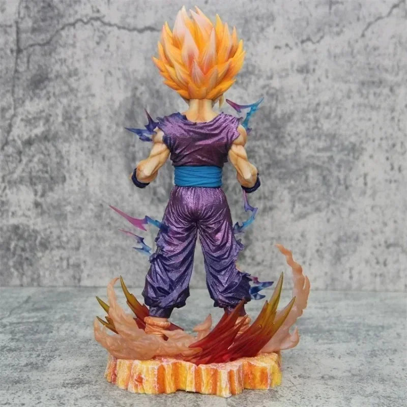 Figurine Son Gohan Dragon Ball Z Figurines Figurine Modèle Super Saiyan Son Gohan Figurine d'action Anime Dragon Ball Z Collection