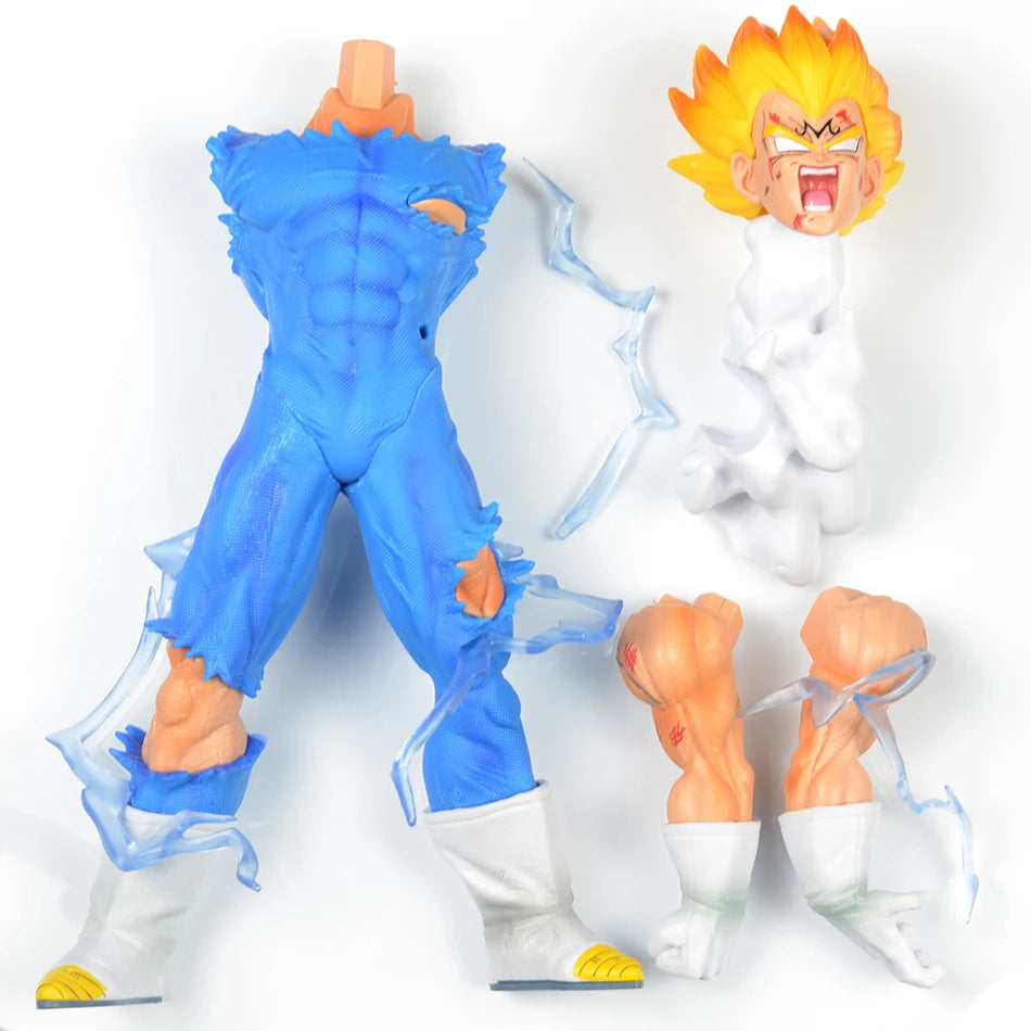 Dragon Ball Z Vegeta Figure Super Saiyan Majin Vegeta Self-Destructing Vegeta Figure Toys Model Gifts