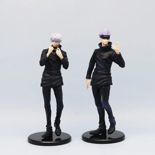 Figurine d'anime Jujutsu Kaisen 21 cm Gojo Satoru Statue d'anime PVC Figurine d'action Collection Modèle Jouets