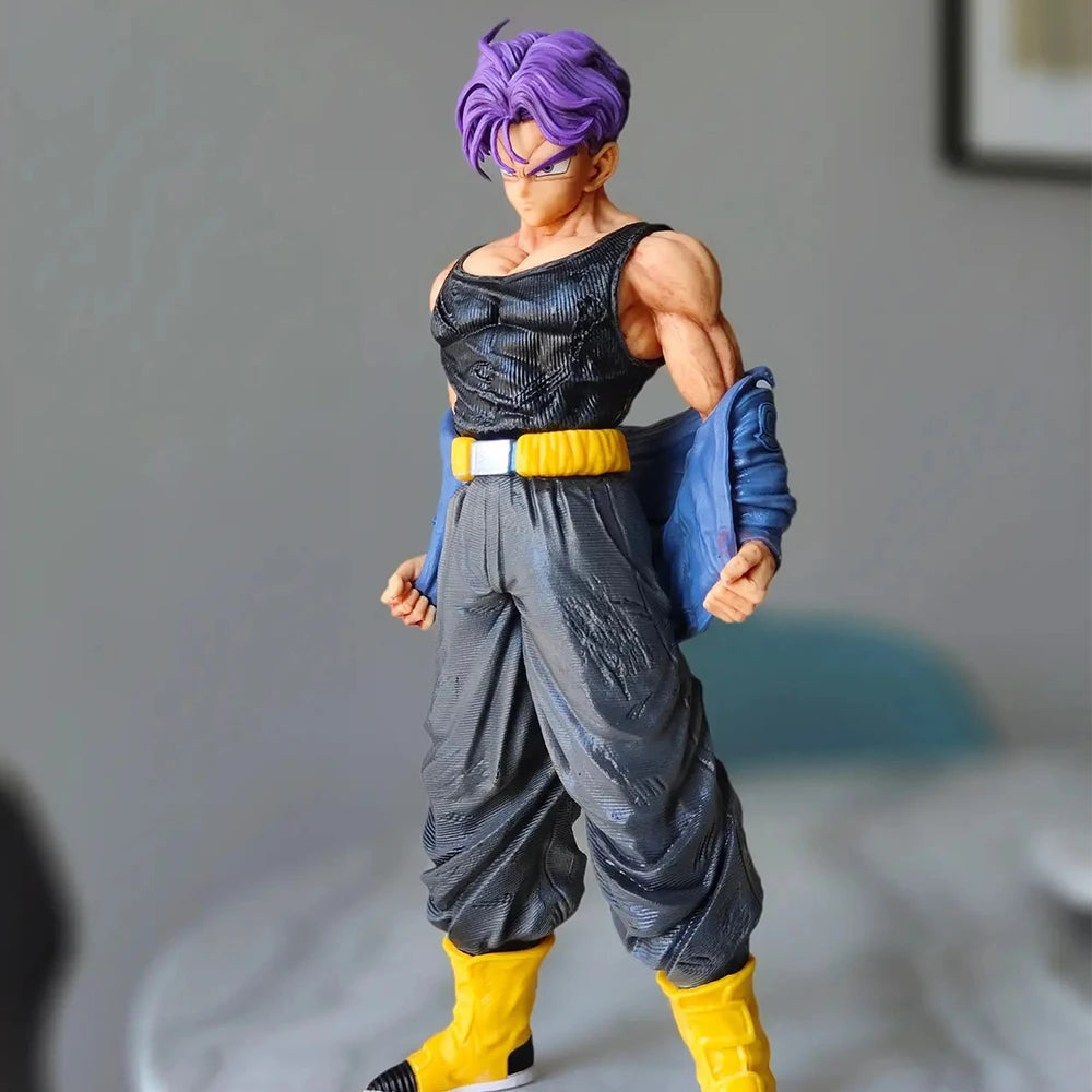 21cm Anime Dragon Ball Z Trunks Super Saiyan Future Trunks PVC Action Figure Statue Collection Model Toys