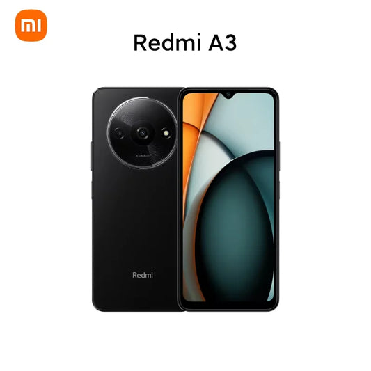 Xiaomi Redmi A3 Smartphone Mediatek Helio G36 6,71 pouces écran HD double caméra batterie 5000 mah charge rapide 10 w